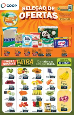 Pré-Visualização do folheto "Ofertas Seleção" da loja Coop válido a partir de 27/01/2026