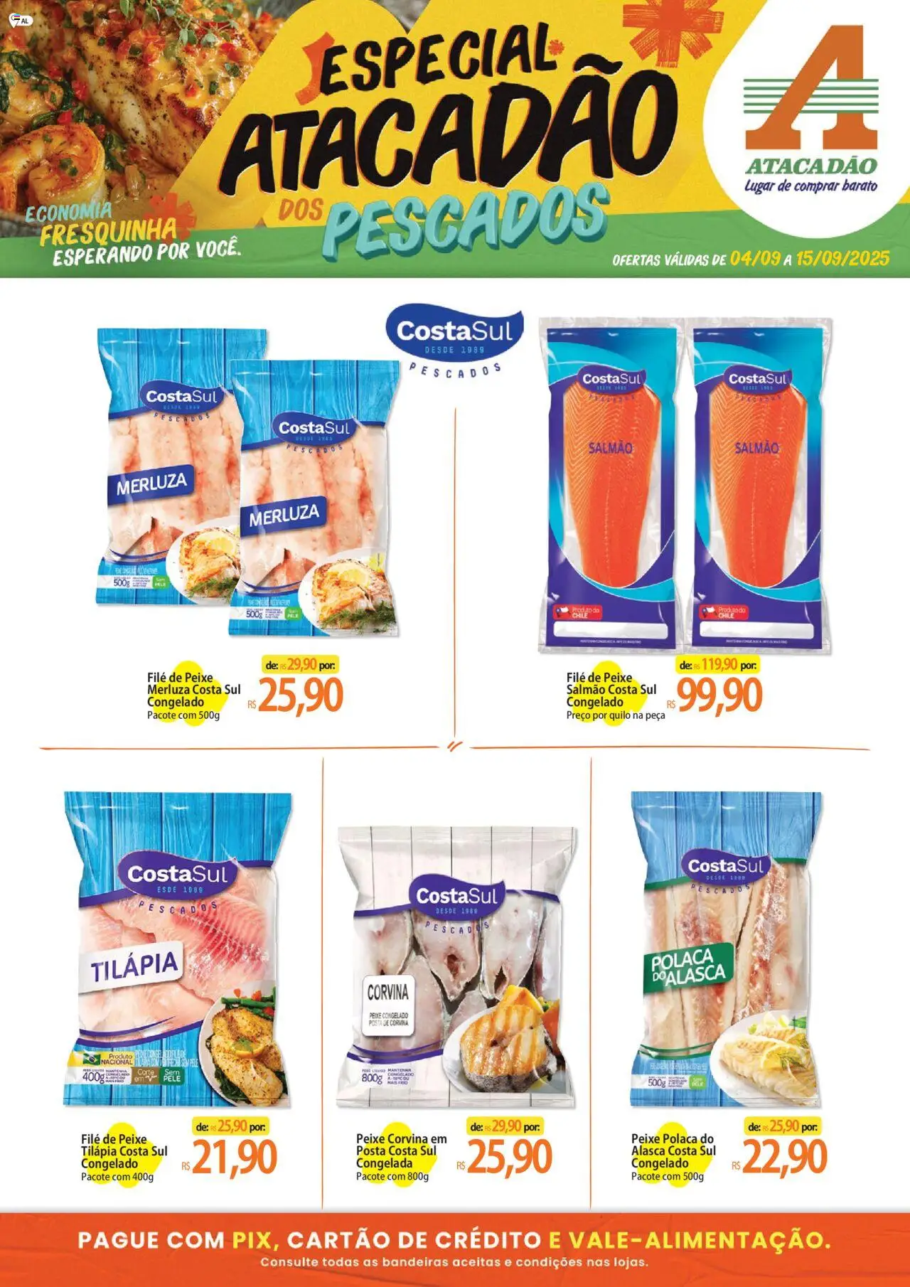 Atacadão folheto "Ofertas - AL" válido a partir de 04/09/2025 - número de página 1