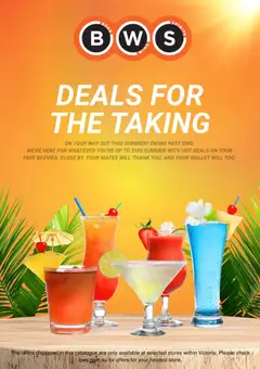 Preview of catalogue Catalogue from shop BWS valid 21/01/2026