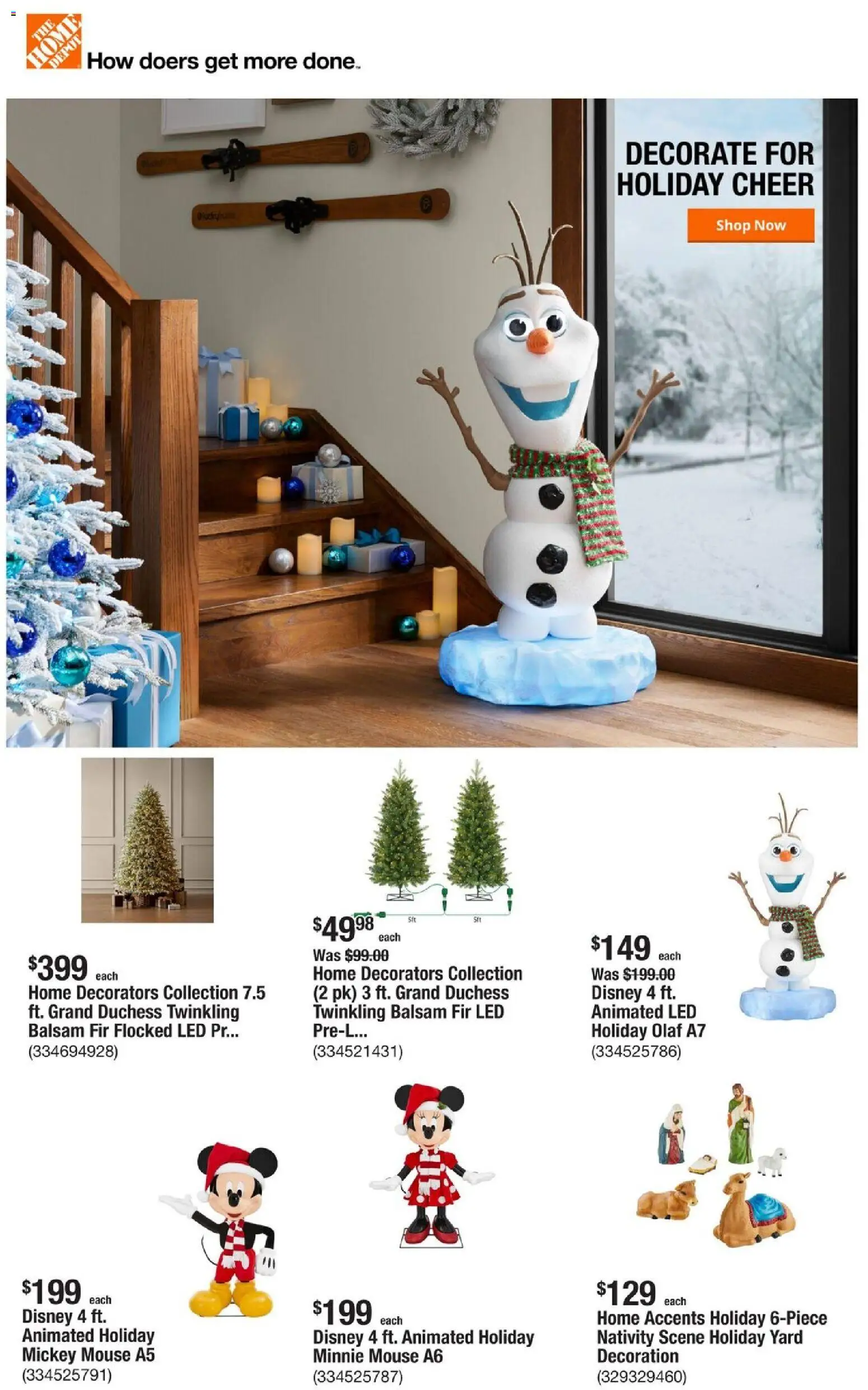 Ad Preview of Home Depot Weekly Ad - PA from 12/04/2025