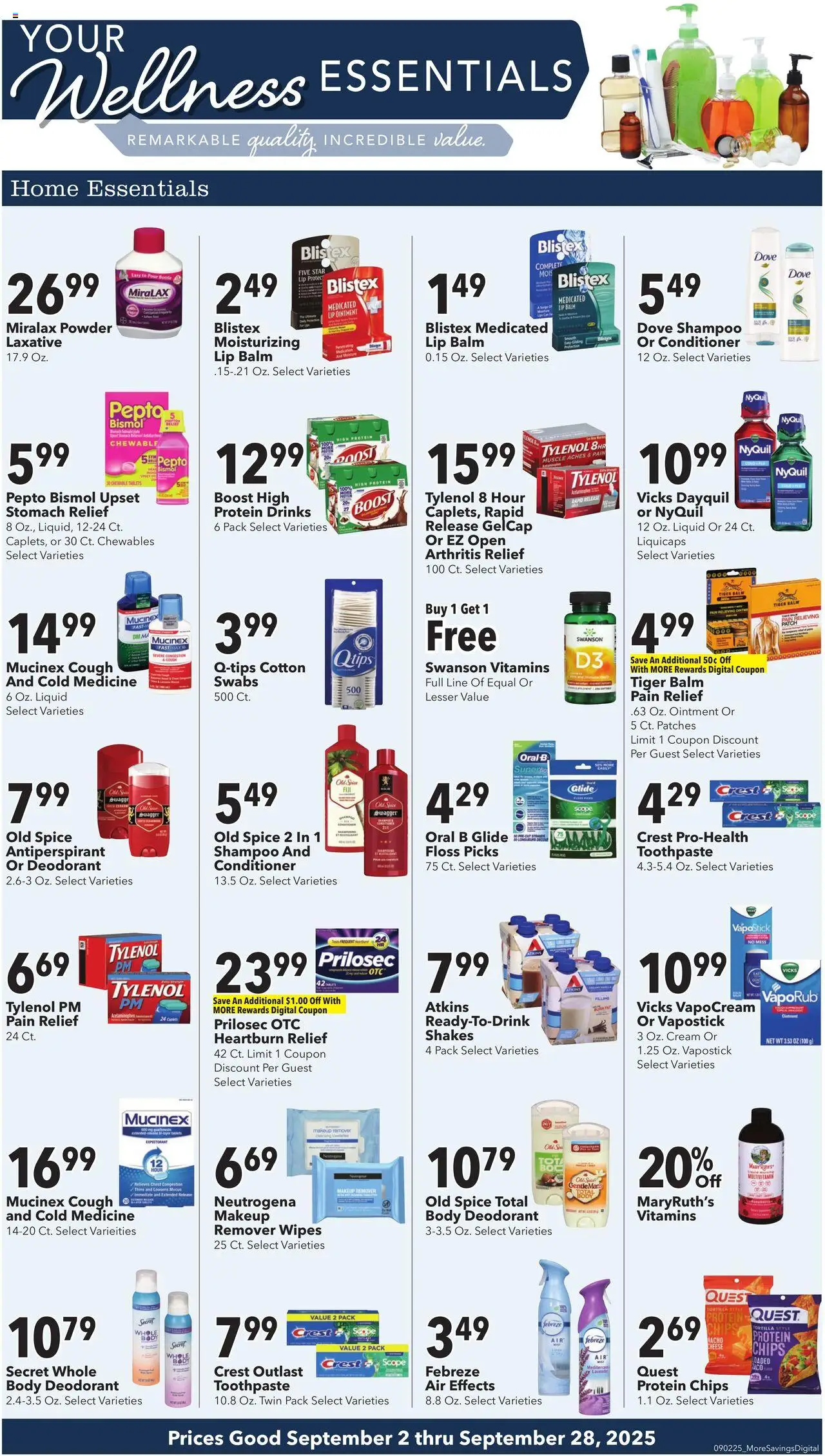 Cash Wise Monthly Ad from 09/02/2025 - Flyer - Page number 1