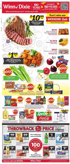 Ad Preview of Winn Dixie Weekly Circular - LA from 09/17/2025