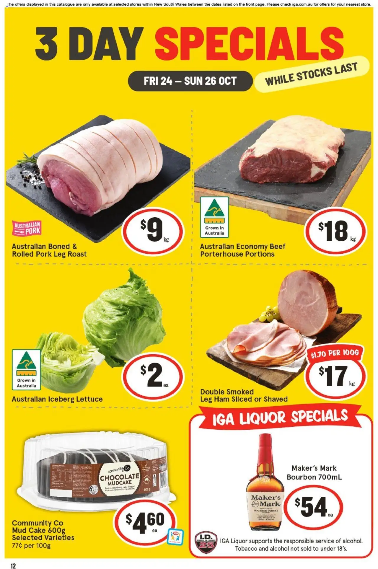 IGA catalogue valid from 24/10/2025 - page 1