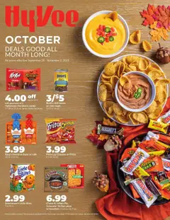 Ad Preview of HyVee Monthly from 09/29/2025