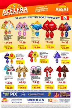 Pré-Visualização do folheto "Assaí Atacadista ofertas - RJ" da loja Assaí Atacadista válido a partir de 27/03/2026