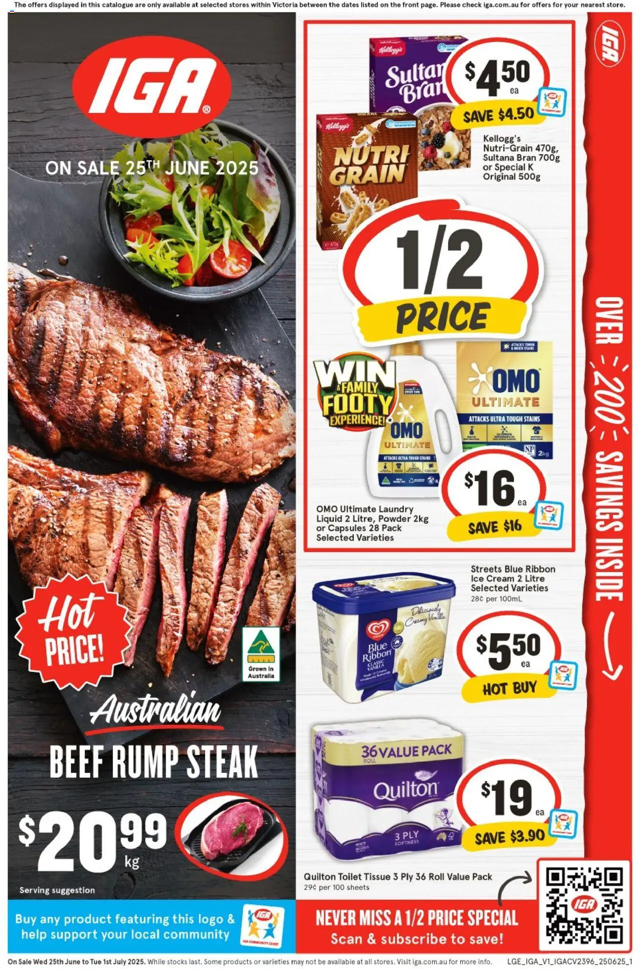 IGA catalogue valid from 25/06/2025 - page 1