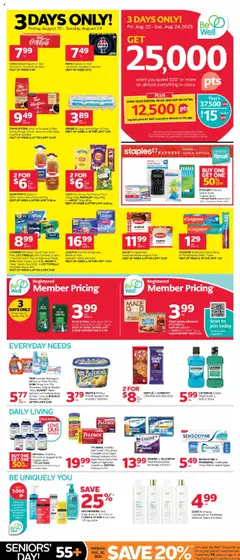 Preview of leaflet Weekly flyer / circulaire from shop Rexall is valid from Aug 22, 2025
