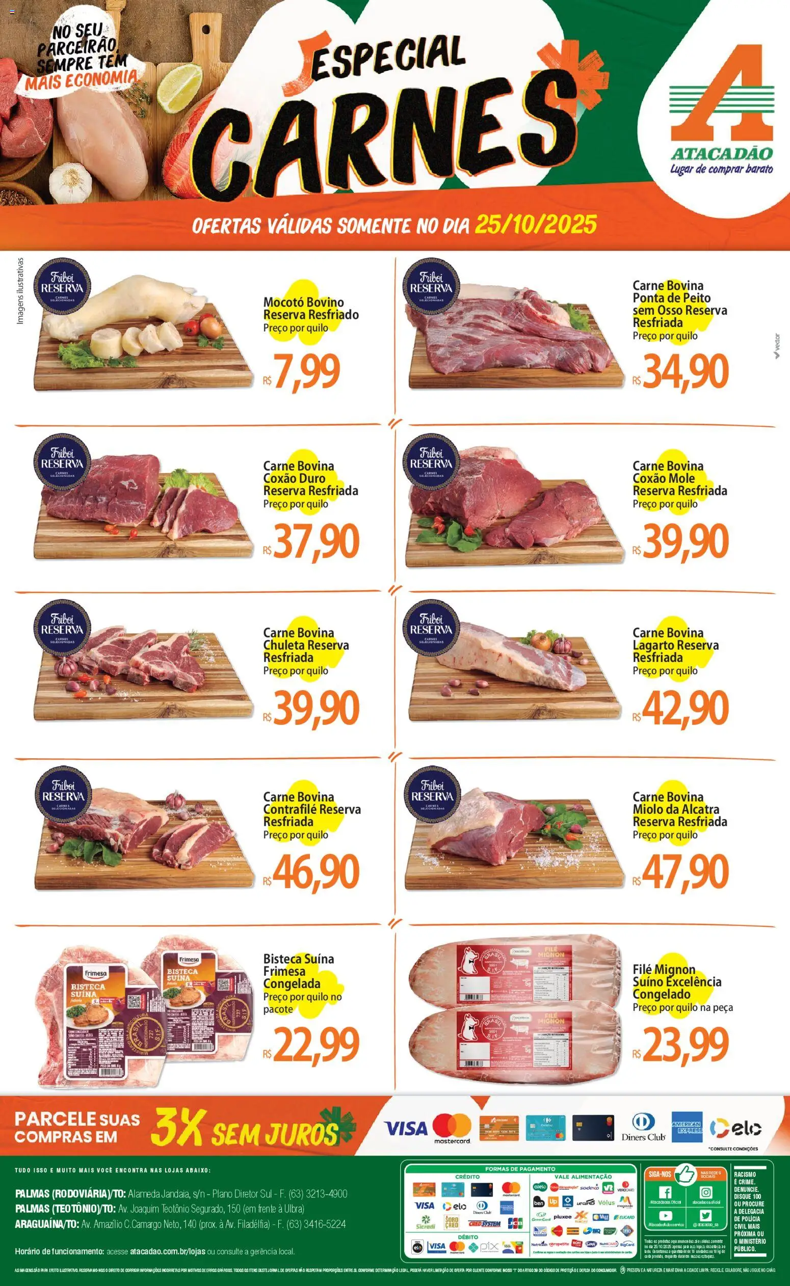 Atacadão folheto "Ofertas - TO" válido a partir de 25/10/2025 - número de página 1