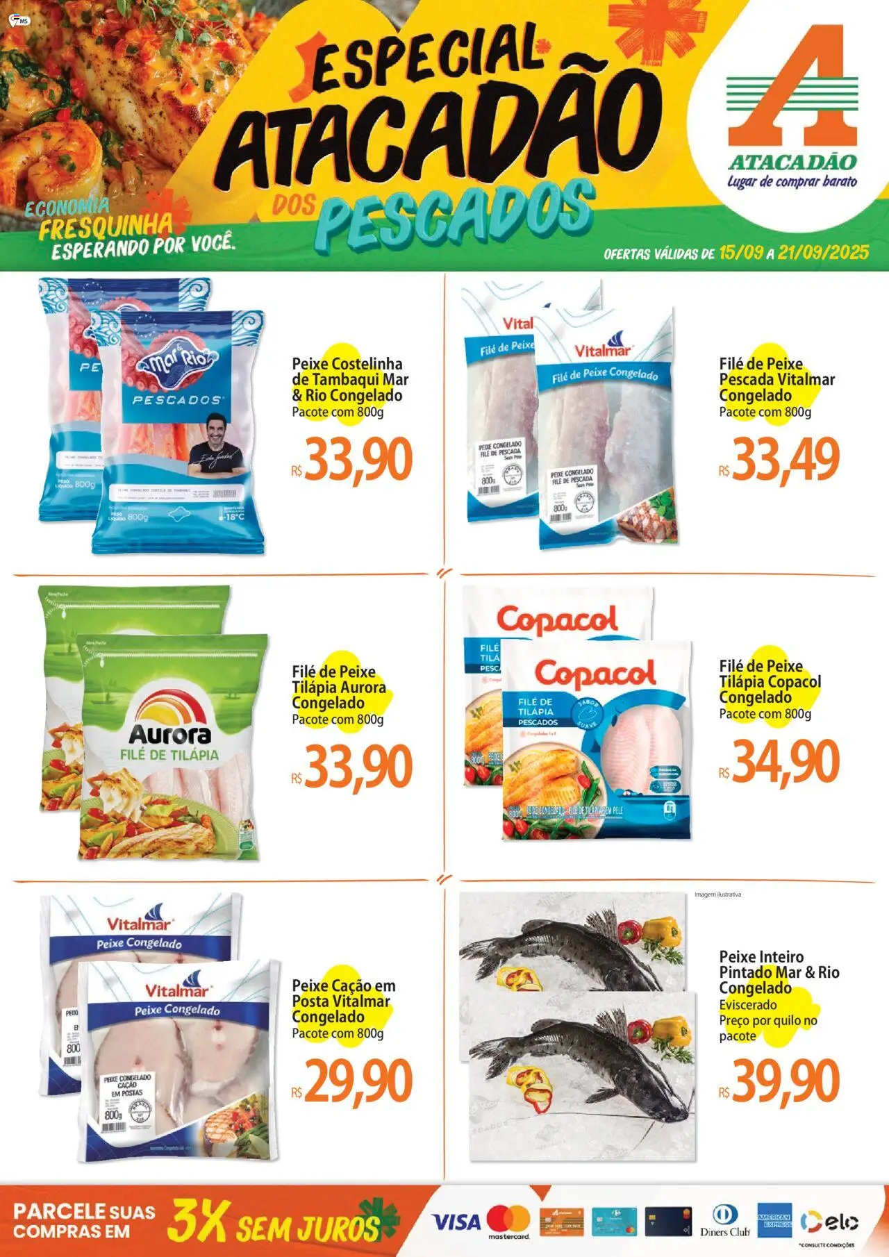 Atacadão folheto "Ofertas - MS" válido a partir de 15/09/2025 - número de página 1
