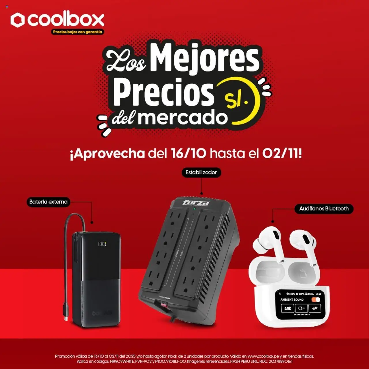 Coolbox Catálogo (16/10/2025 - 02/11/2025) - ofertas de hoy - número de página 1