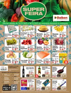 Pré-Visualização do folheto "Ofertas da semana" da loja Supermercado Dalben válido a partir de 15/12/2025