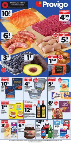 Preview of leaflet Weekly flyer / circulaire from shop Provigo is valid from Nov 06, 2025