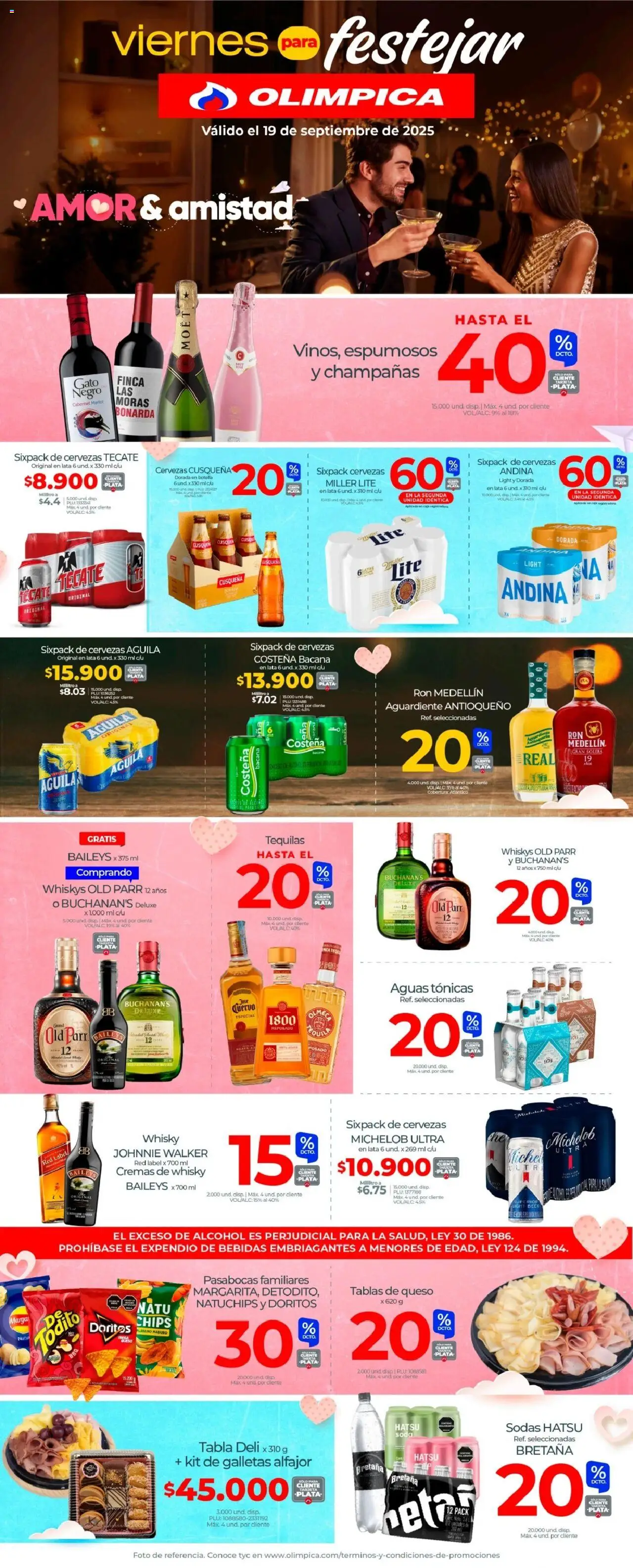 Olímpica Catálogo: 19/09/2025 - 19/09/2026 > Últimas Ofertas pagina numero 1