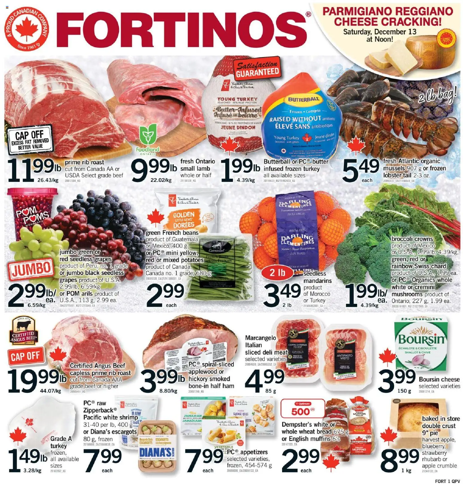 Preview of leaflet Vaughan from shop Fortinos is valid from Dec 11, 2025
