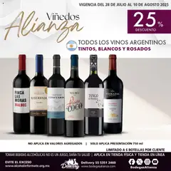 Vista previa las ofertas de la tienda Bodegas Alianza - Catálogo Viñedos desde el 28/07/2025 