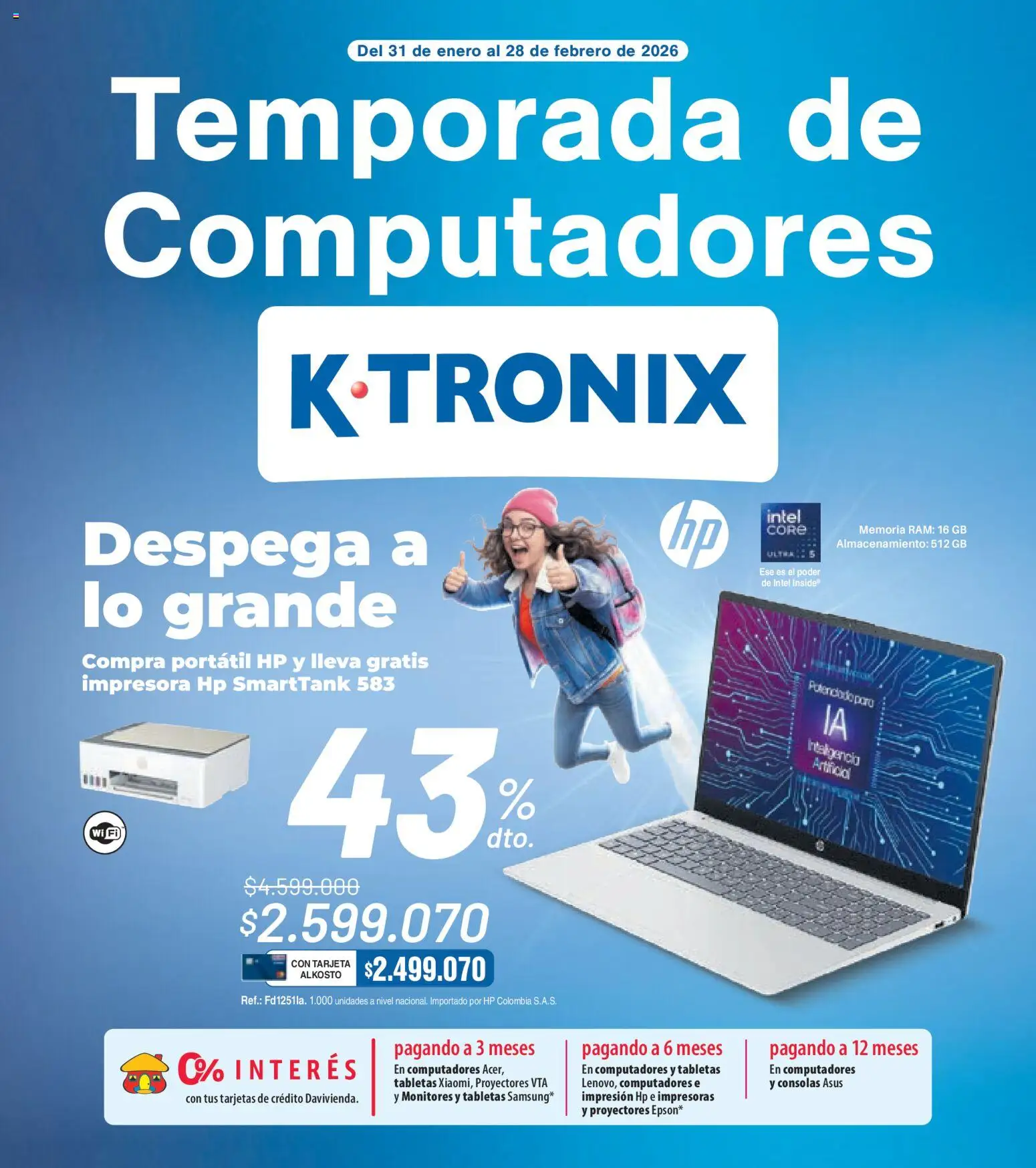  Vista previa del prospecto Catálogo Ktronix del almacen Ktronix válida del 31/01/2026 al 28/02/2026