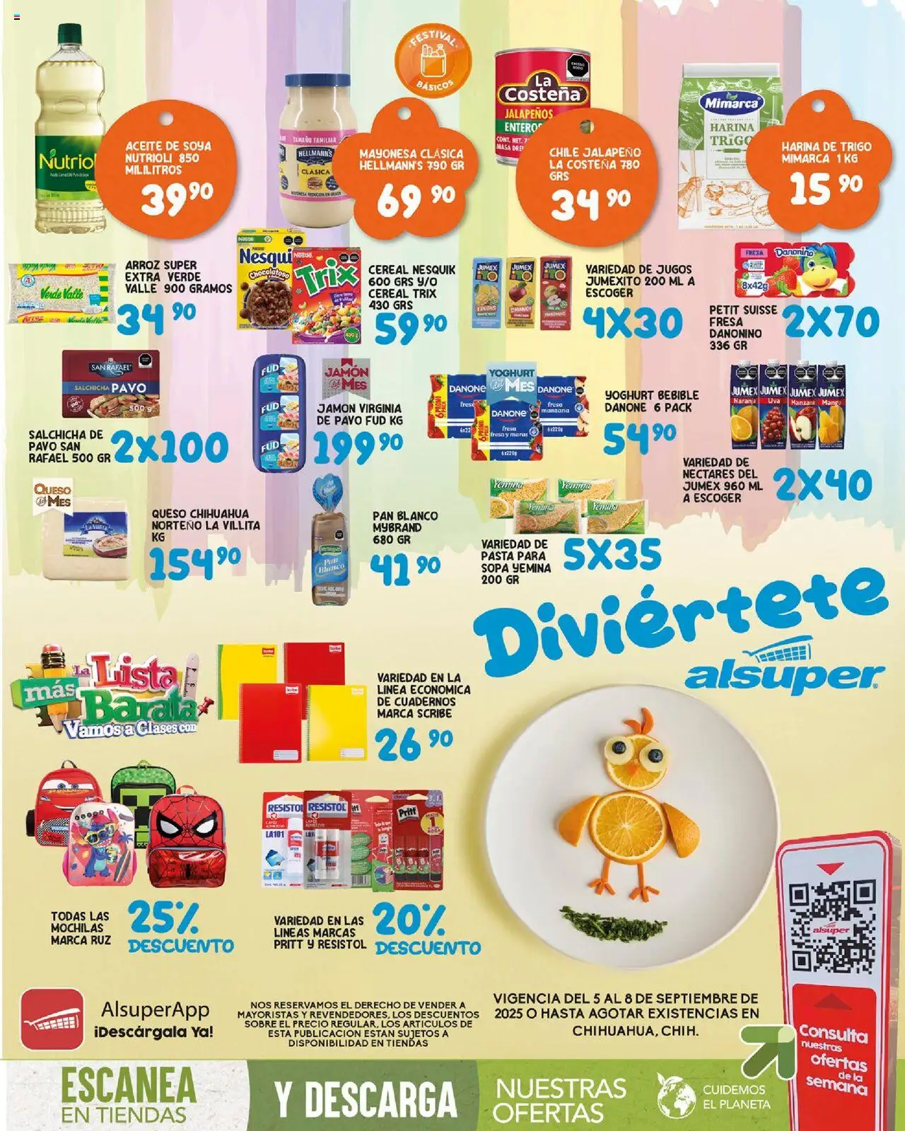 Folleto Alsuper y sus promociones válidas desde el 05/09/2025 - Número de página 1