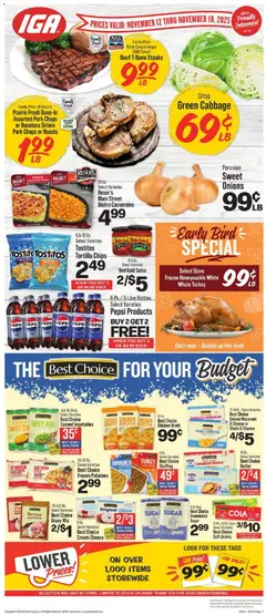 Ad Preview of IGA Weekly Ad from 11/12/2025