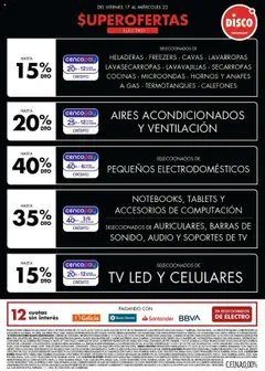 Vista previa del folleto de la tienda Disco válido desde el 17/10/2025 