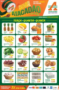 Pré-Visualização do folheto "Ofertas - PE" da loja Atacadão válido a partir de 03/02/2026