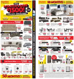 Preview of leaflet Outlet from shop Tepperman's is valid from Sep 25, 2025