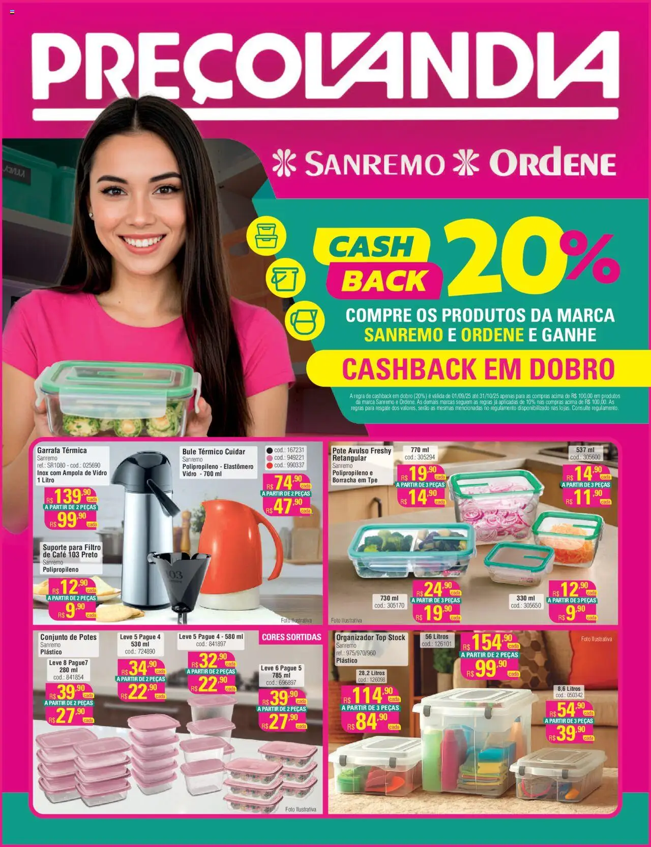 Preçolandia folheto "Ofertas atuais" válido a partir de 01/09/2025 - número de página 1