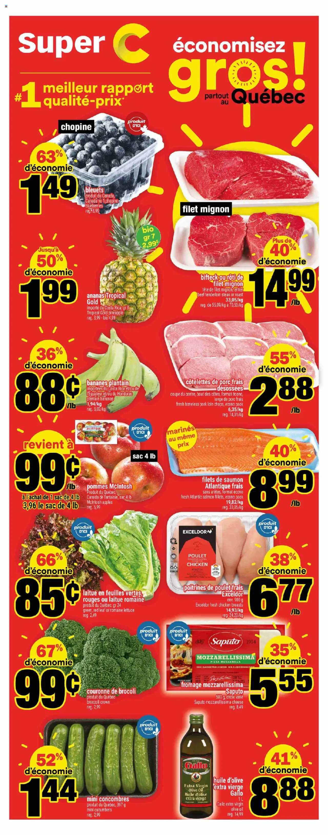 Super C flyer valid from Jul 24, 2025 - page number 1