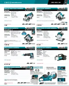Vista previa las ofertas de la tienda Makita - Catálogo desde el 04/09/2025 | Página: 43