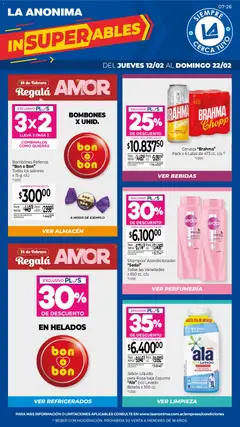 Vista previa del folleto de la tienda La Anonima válido desde el 12/02/2026 
