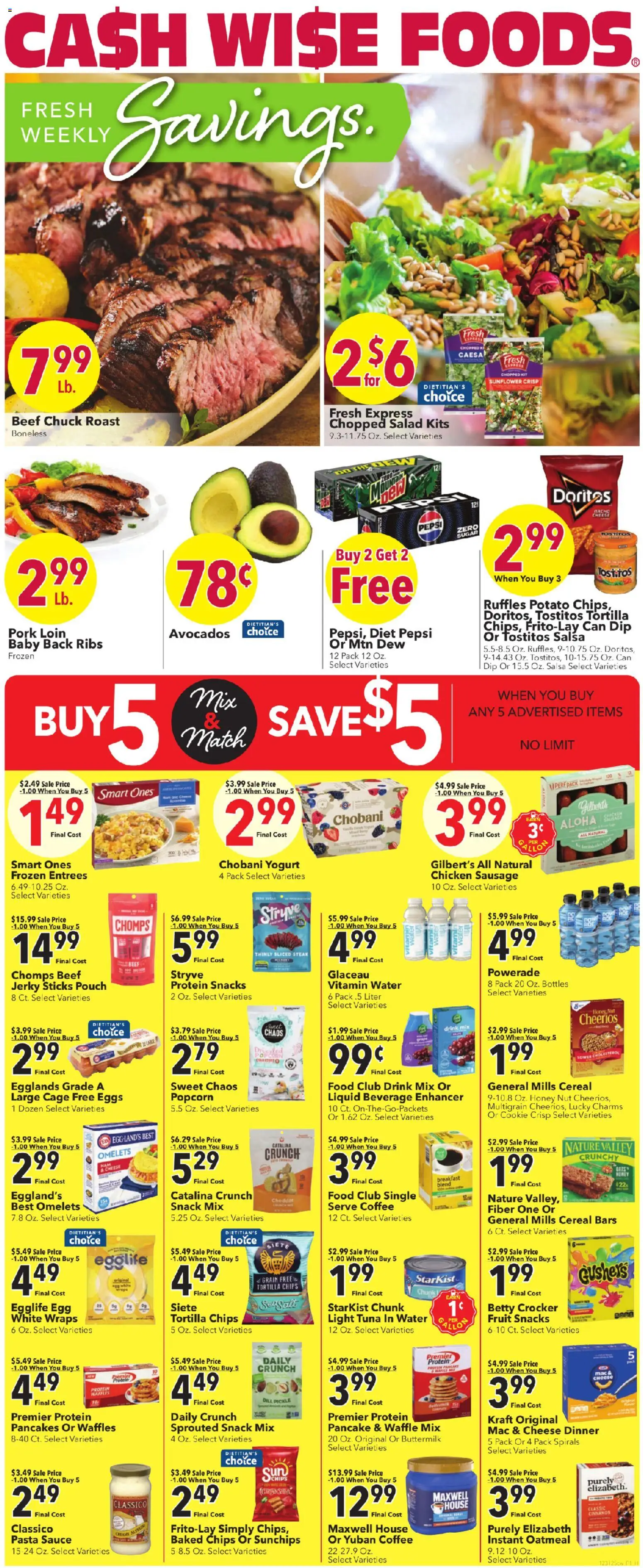 Ad Preview of Cash Wise Weekly Ad from 12/31/2025