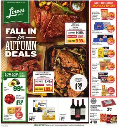 Ad Preview of Lowes Foods Weekly Ad - GA from 10/15/2025