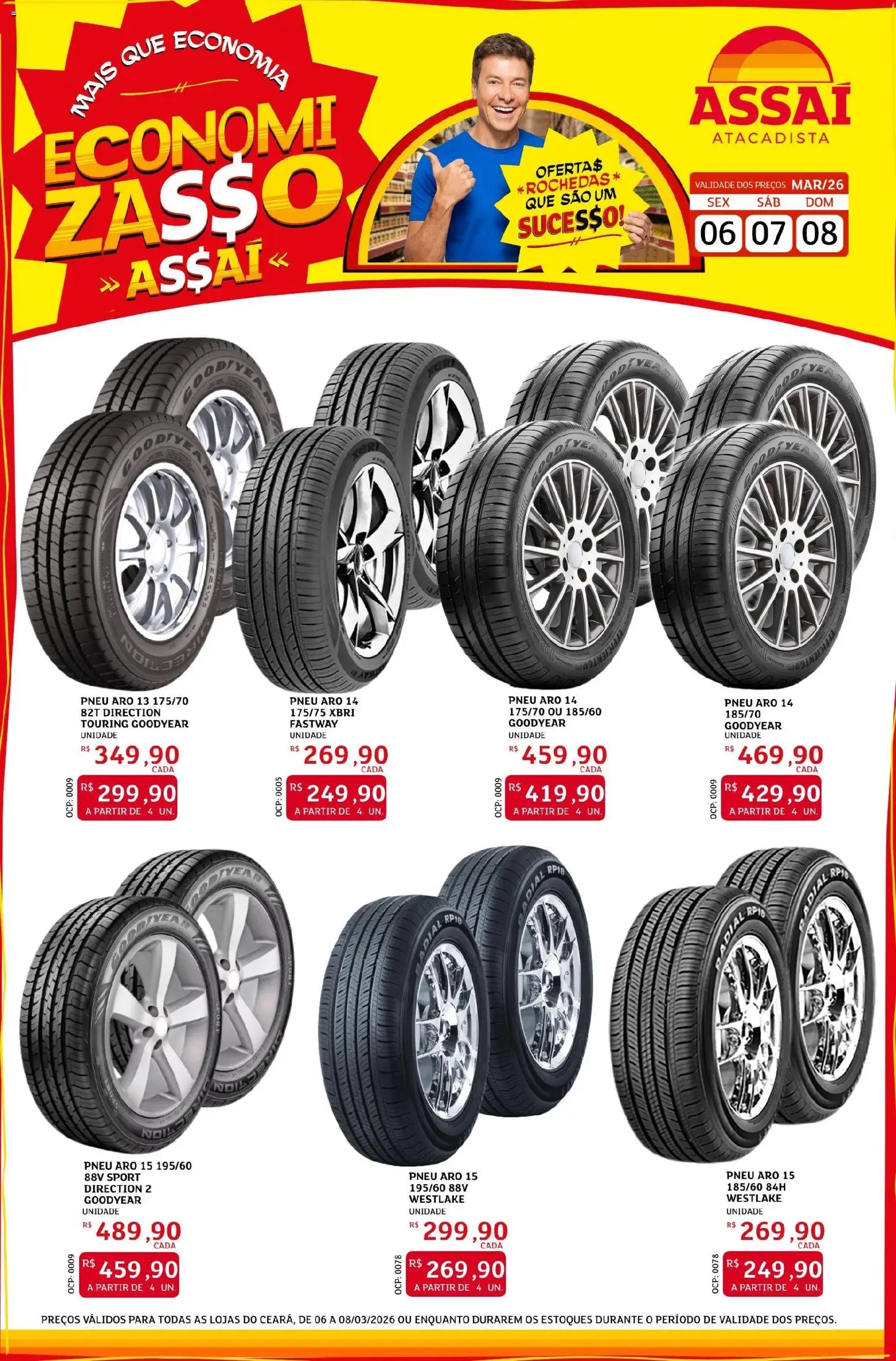 Pré-Visualização do folheto "Assaí Atacadista ofertas - CE" da loja Assaí Atacadista válido a partir de 06/03/2026