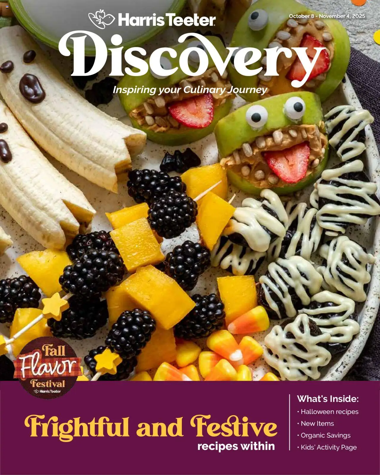 Harris Teeter Monthly Ad from 10/08/2025 - Flyer - Page number 1