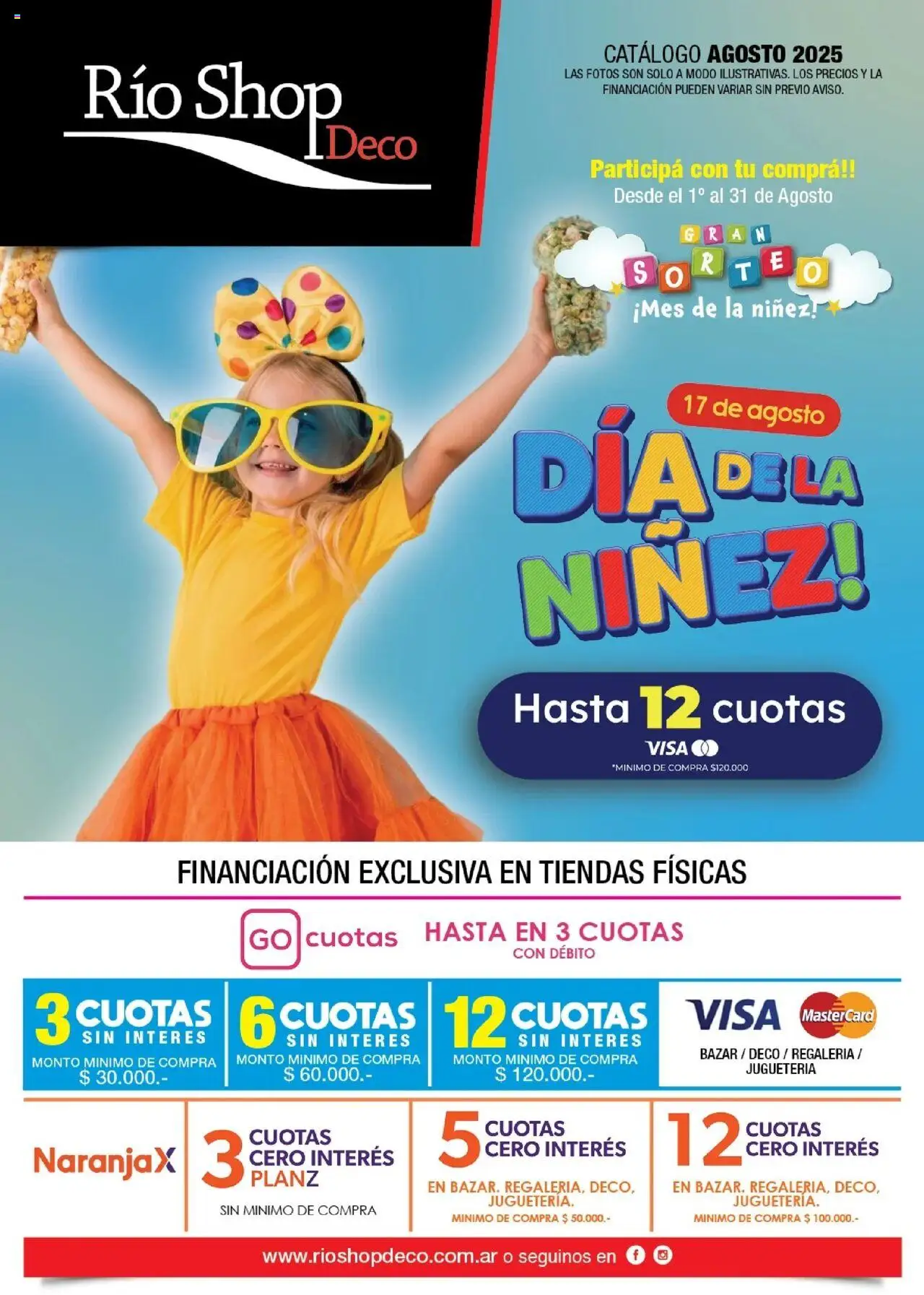 Río Shop Deco Catálogo del 01/08/2025 Online