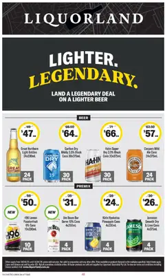 Preview of catalogue Liquorland catalogue TAS from shop Liquorland valid 08/04/2026