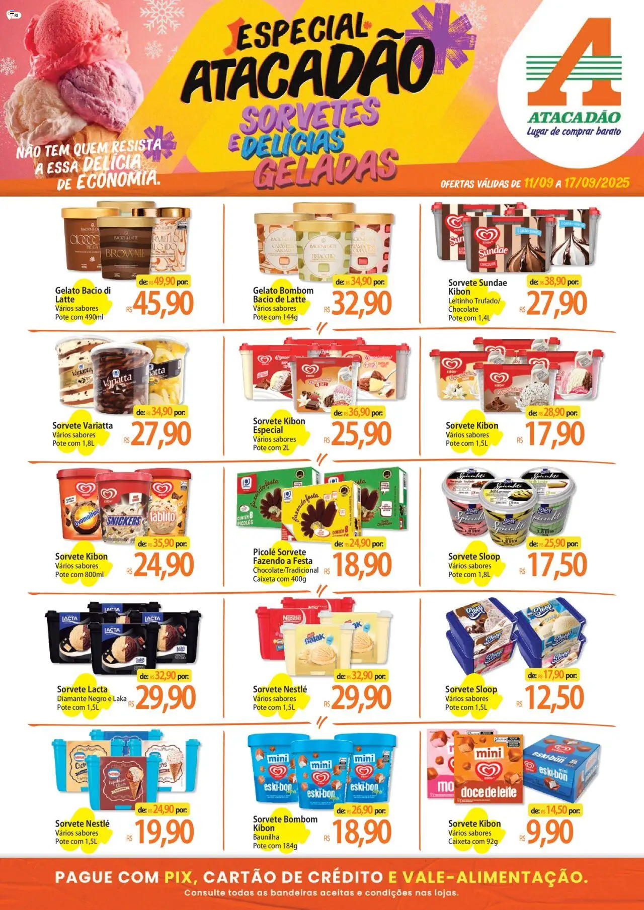 Atacadão folheto "Ofertas - RJ" válido a partir de 11/09/2025 - número de página 1