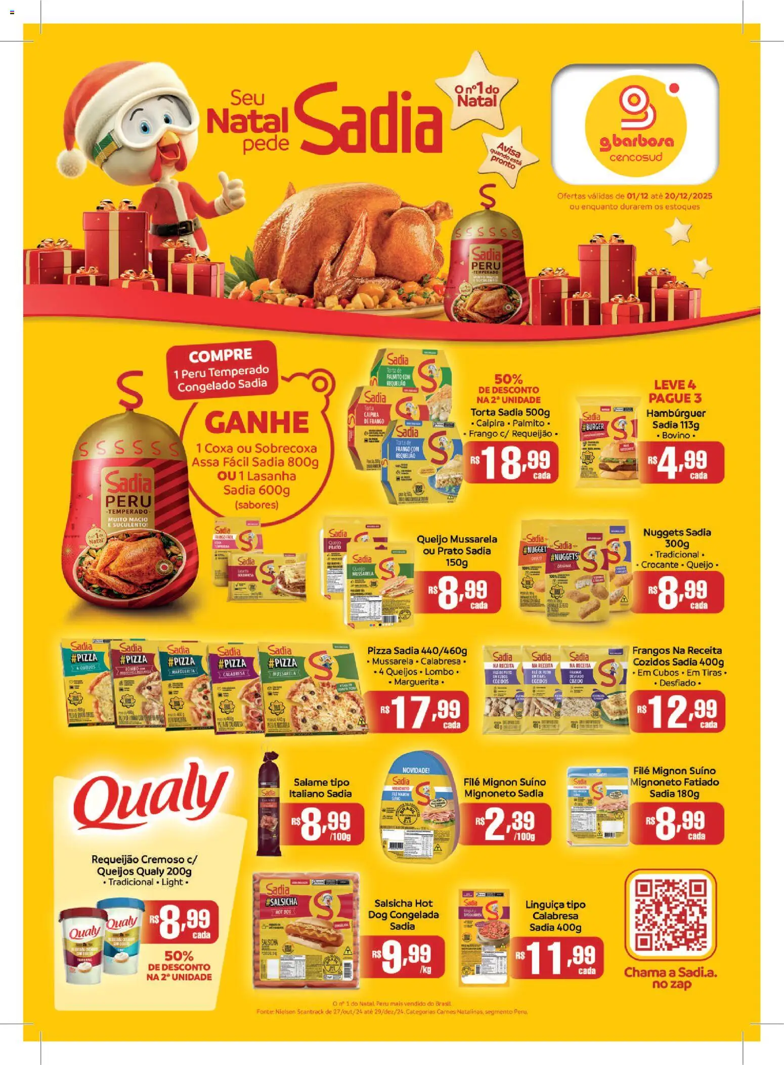 Pré-Visualização do folheto "Ofertas BRF" da loja Gbarbosa válido a partir de 01/12/2025