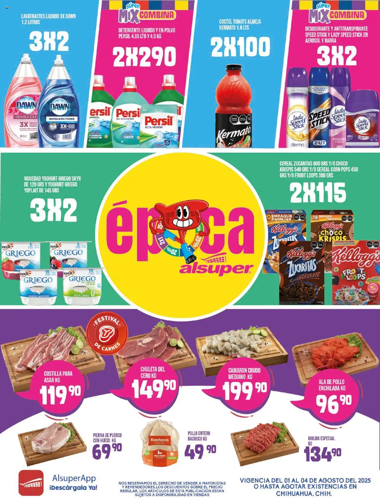 Folleto Alsuper y sus promociones válidas desde el 01/08/2025 - Número de página 1