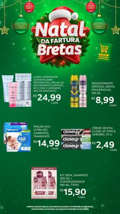 Pré-Visualização do folheto "Ofertas da semana" da loja Bretas válido a partir de 18/12/2025
