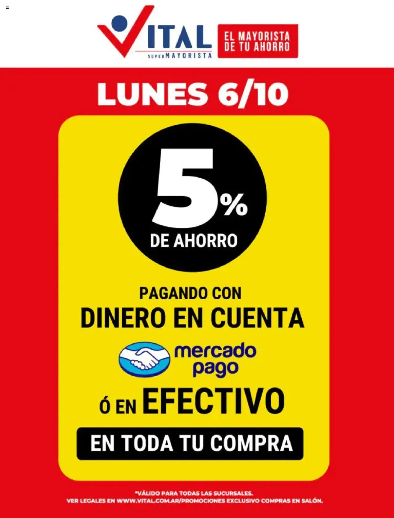 Vista previa del folleto de la tienda Vital válido desde el 06/10/2025 