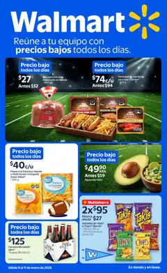 Vista previa las ofertas de la tienda Walmart - Folleto Ofertas desde el 09/01/2026 