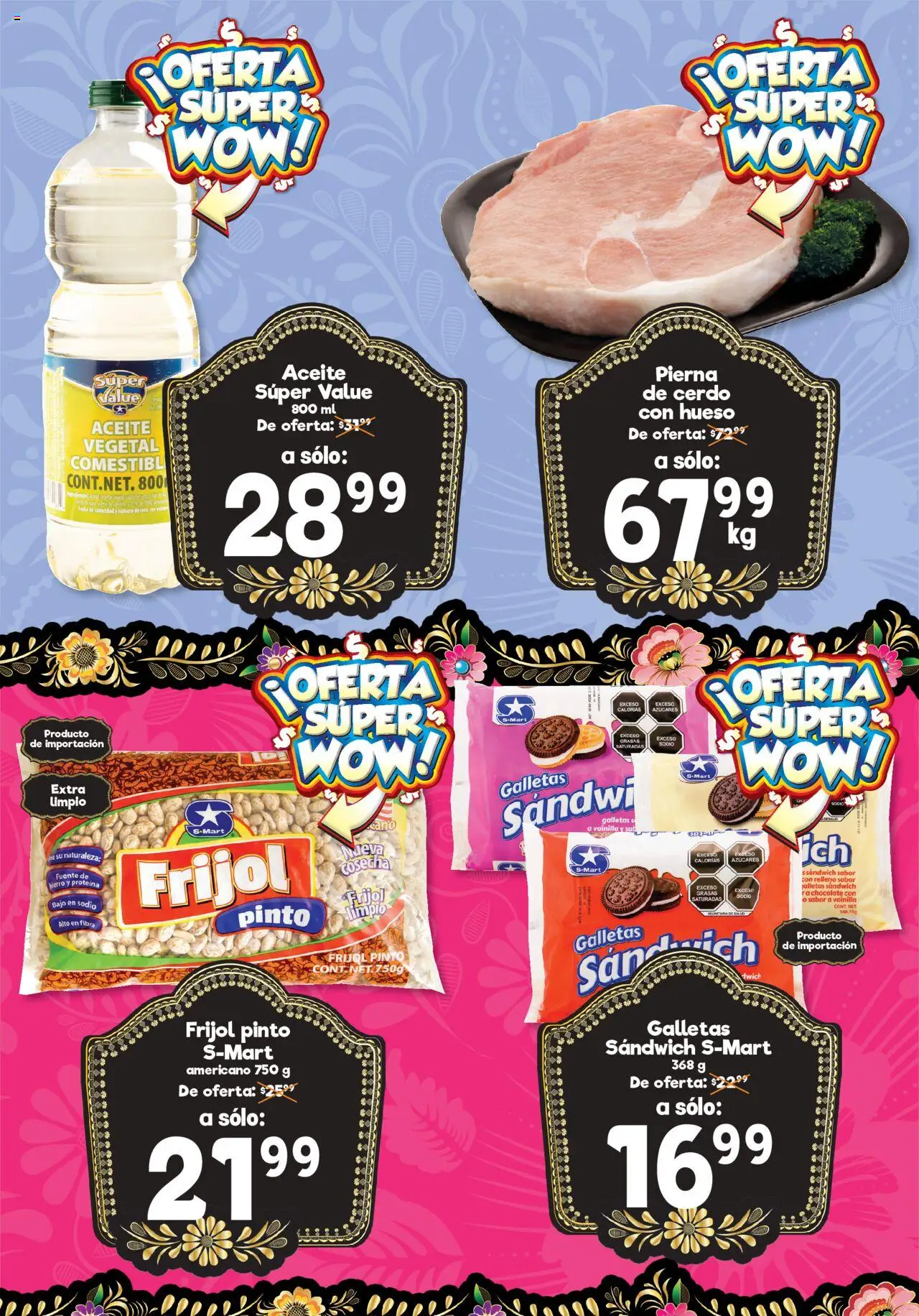 Folleto de Feria - Monterrey S-Mart y sus promociones válidas desde el 19/08/2025 - Número de página 1
