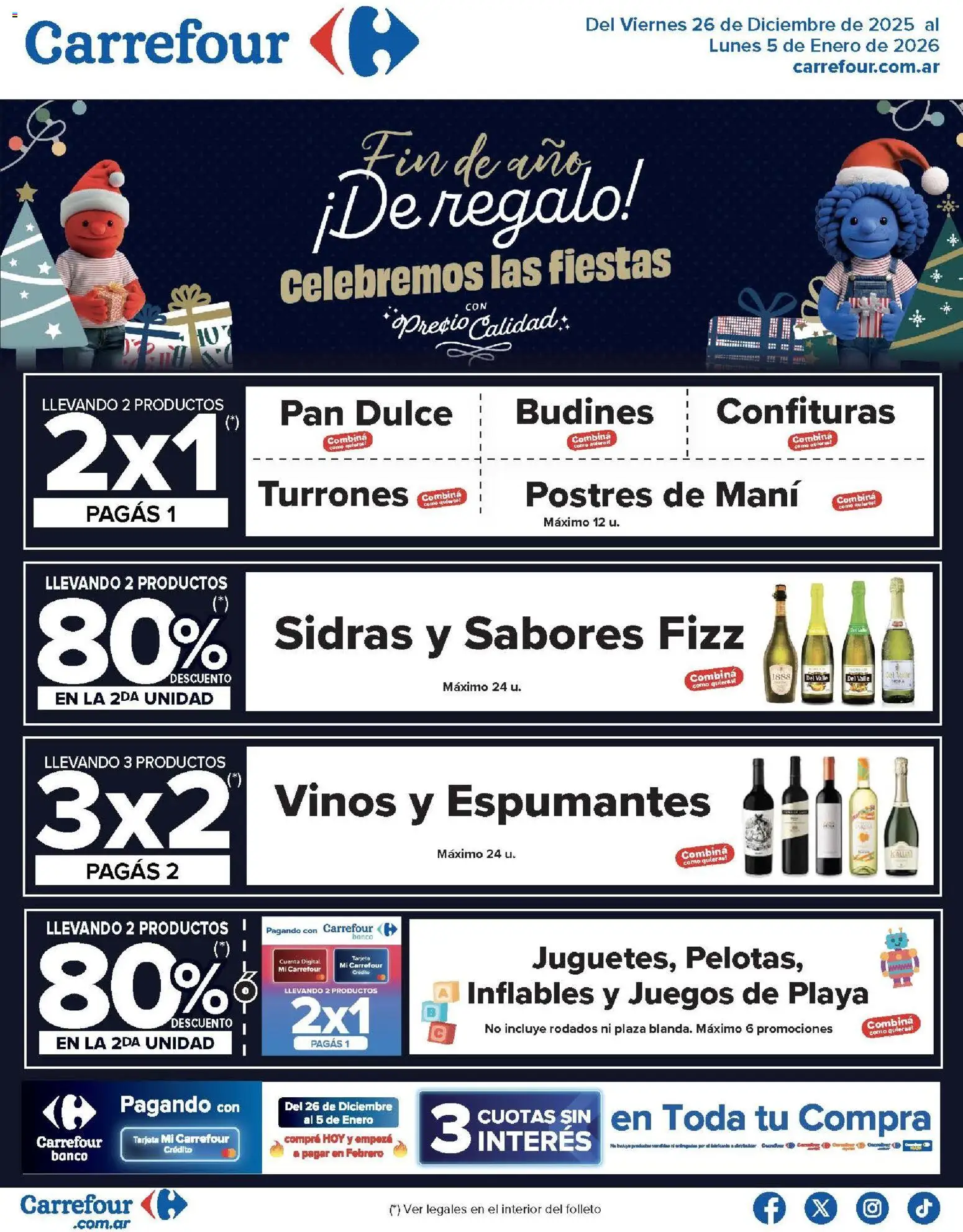 Vista previa del folleto de la tienda Carrefour válido desde el 26/12/2025 