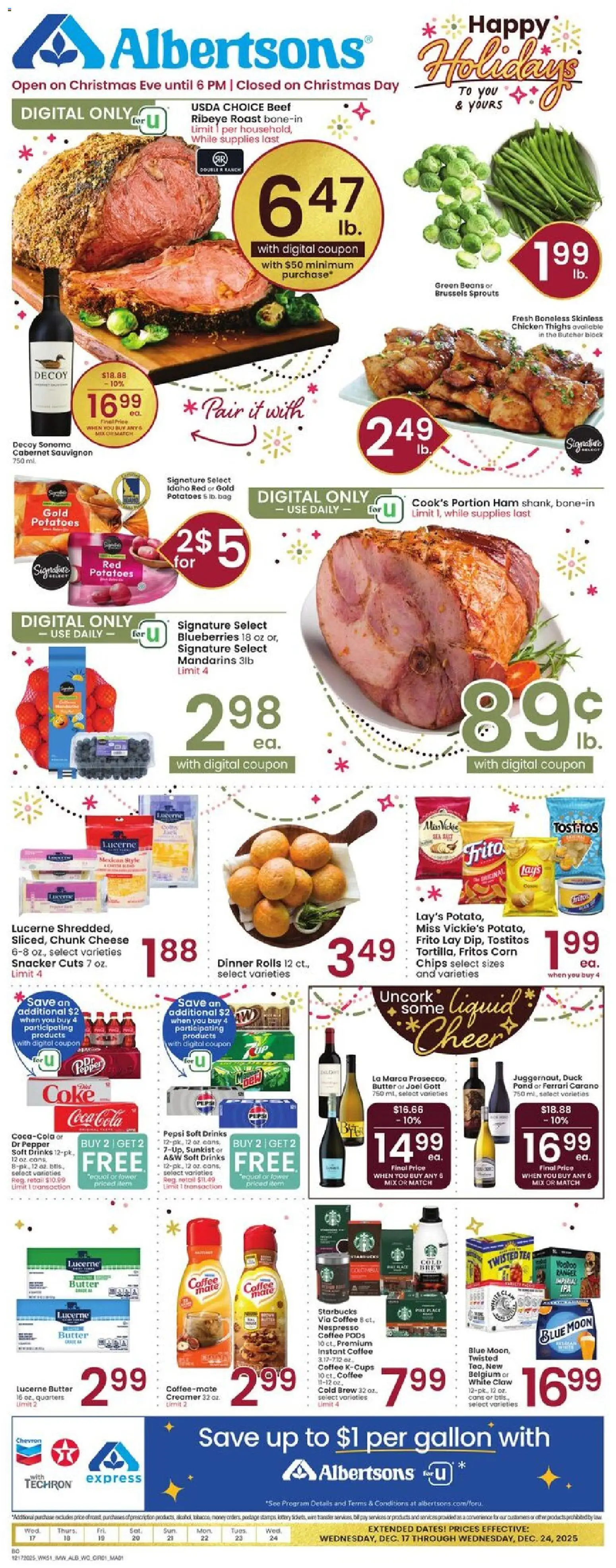 Ad Preview of Albertsons Weekly Ad from 12/17/2025