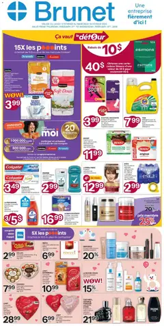 Preview of leaflet Weekly flyer / circulaire from shop Brunet is valid from Feb 12, 2026