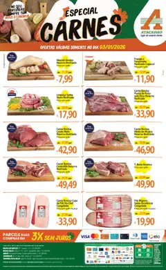 Pré-Visualização do folheto "Ofertas - DF" da loja Atacadão válido a partir de 03/01/2026