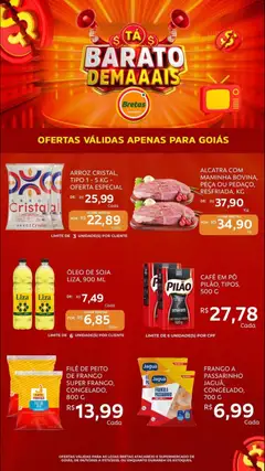 Pré-Visualização do folheto "Ofertas da semana" da loja Bretas válido a partir de 06/11/2025