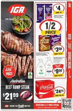 Preview of catalogue Catalogue VIC from shop IGA valid 23/07/2025