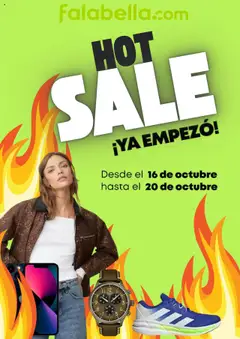  Vista previa del prospecto Hot Sale del almacen Falabella válida del 16/10/2025 al 20/10/2025