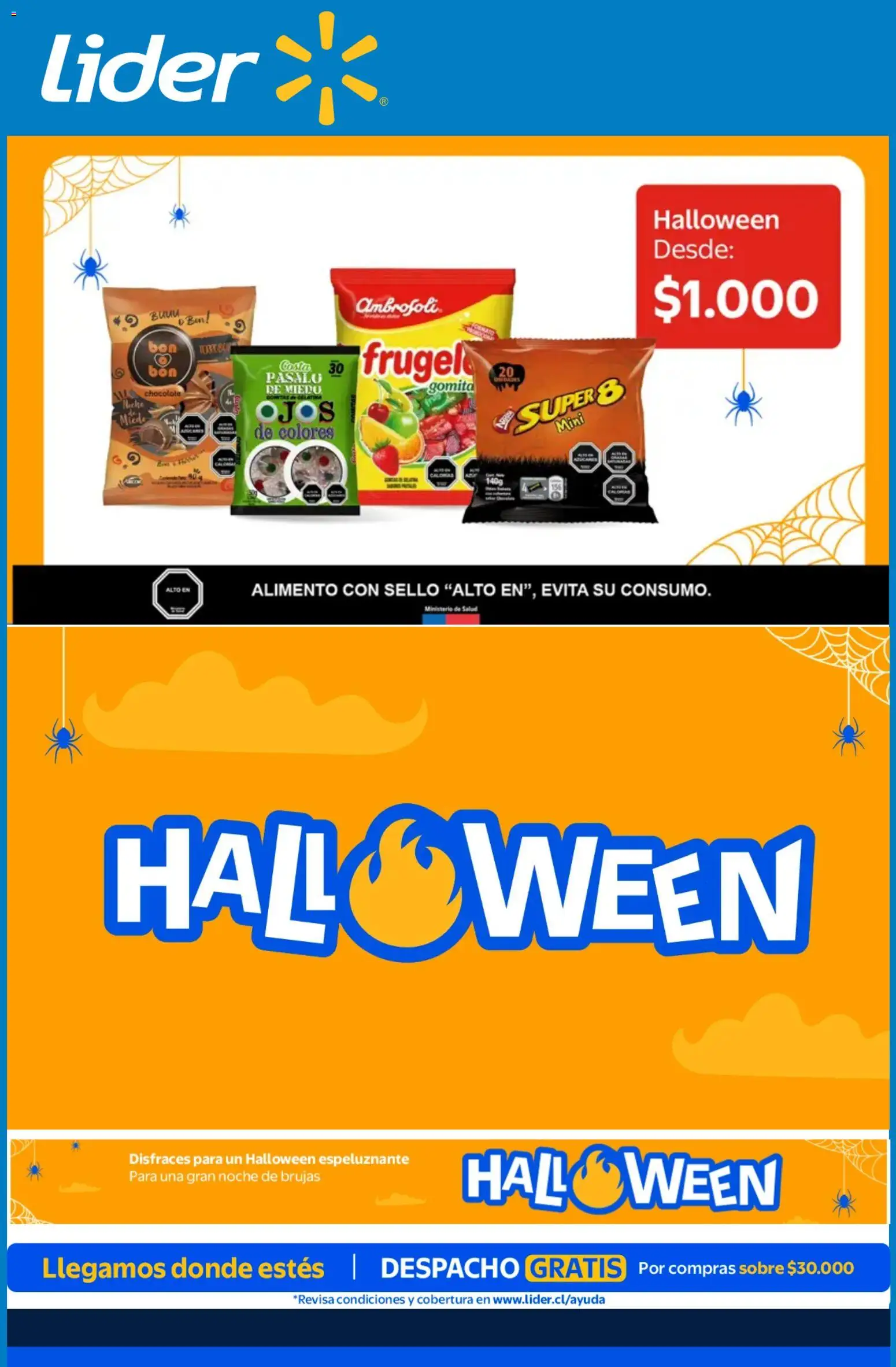 Folleto de la tienda Lider válido desde el 30.10.2025 